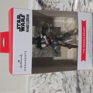 NWT NIB The Mandalorian Hallmark ornament Disney Star Wars